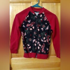 Wonder nation girl's sweater jacket